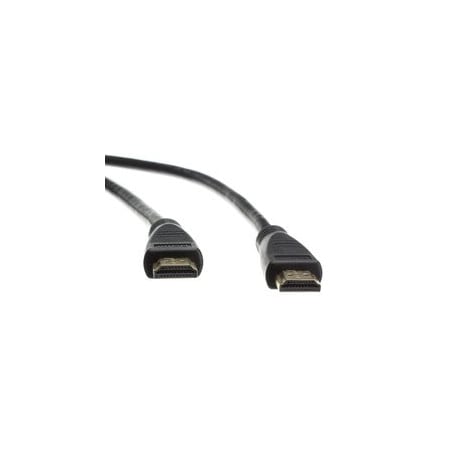 Cable Wholesale HDMI Cable, High Speed with Ethernet, HDMI-A male to HDMI-A male, 4K at 30Hz, 24 AWG, 35 foot 10V3-41135
